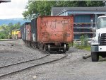 In the siding